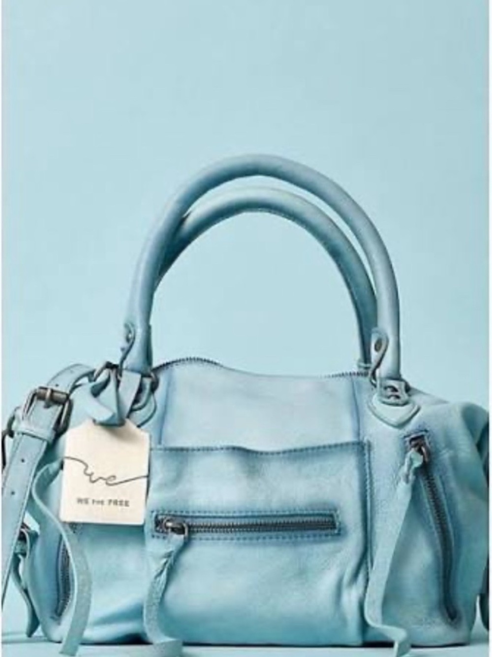 Free people We The Free Emerson Tote in washed sail - Picture 3 of 7